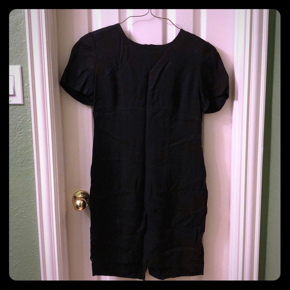 Formal Black Mini Dress
